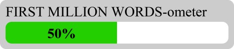 First million words ometer 50