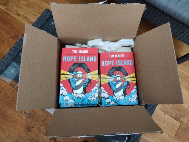 Hope Island author copies